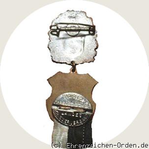 Preußischer Landeskriegerverband Mitgliedsabzeichen für 25 Jahre (2.Form) R&uuml;ckseite