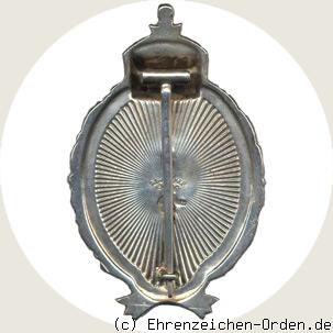 Abzeichen für Beobachtungsoffiziere aus Flugzeugen 1914 R&uuml;ckseite