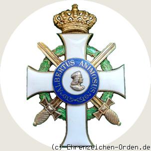 Albrechtsorden Offizierskreuz mit Schwertern