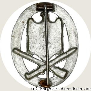 Allgemeines Sturmabzeichen ohne Einsatzzahl R&uuml;ckseite