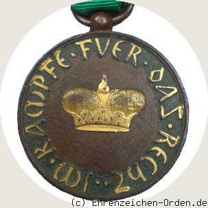 Kriegsdenkmünze 1814 / 1815 für Unteroffiziere und Soldaten (Gotha-Altenburg)
