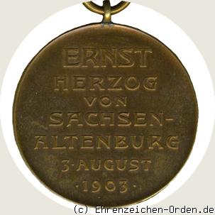 Medaille zum 50. Regierungsjubiläum 1903 in Bronze R&uuml;ckseite
