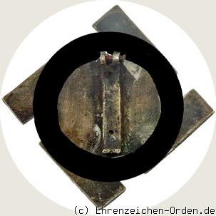 Arbeitsdienst-Erinnerungszeichen in Silber R&uuml;ckseite