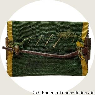 Dienstauszeichnung Schnalle 1.Klasse 1847 Anhalt-Bernburg R&uuml;ckseite