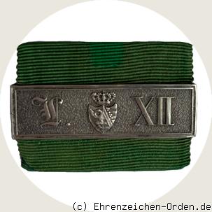 Dienstauszeichnung der Gendarmerie für 12 Jahre