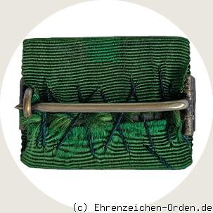 Dienstauszeichnung der Gendarmerie für 12 Jahre R&uuml;ckseite