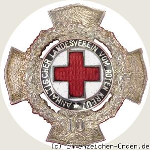 Ehrenzeichen des Anhaltischen Landesvereins vom Roten Kreuz 10 Jahre
