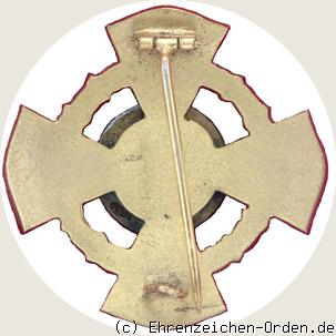 Anhaltischen Landesvereins vom Roten Kreuz Ehrenkreuz 1. Klasse (ohne Zahl) R&uuml;ckseite