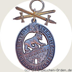 Hausorden Albrecht des Bären  Ritterzeichen 2. Klasse mit Schwertern