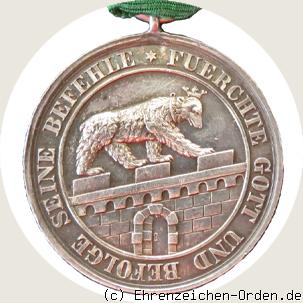 Hausorden Albrecht des Bären Silberne Verdienstmedaille