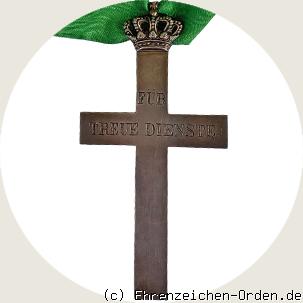 Erinnerungskreuz für langjährige Diensttreue 2.Klasse 2. Form