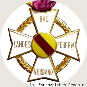Feuerwehr Ehrenkreuz  Landesfeuerwehrverband Baden R&uuml;ckseite