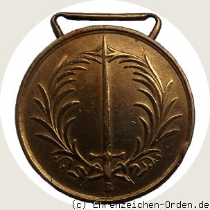 Gedächtnis-Medaille für 1849 R&uuml;ckseite
