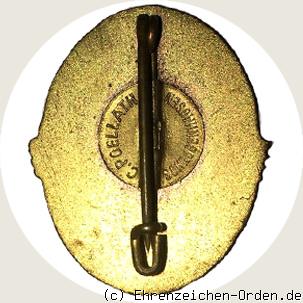 Bayerischer Feldeisenbahner Bund Mitgliedsabzeichen R&uuml;ckseite