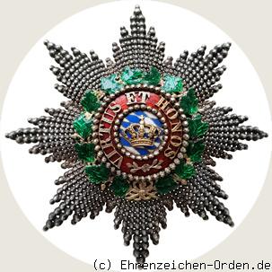 Verdienstorden der Bayerischen Krone Bruststern zum Großkomtur