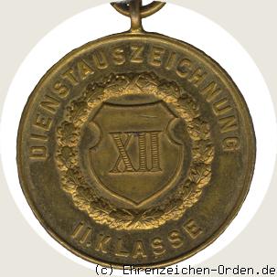 Dienstauszeichnung 2.Klasse 1913 R&uuml;ckseite