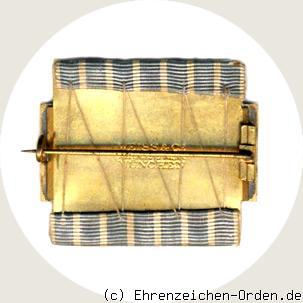 Ehrenzeichen für Mitglieder der Feuerwehren nach 25 jähriger Dienstzeit R&uuml;ckseite