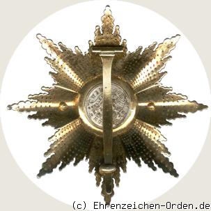 Verdienstorden vom Heiligen Michael  Bruststern zur 1. Klasse R&uuml;ckseite