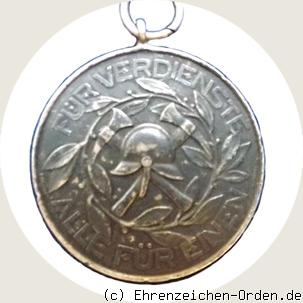 Medaille Bayerisches Feuerwehrheim R&uuml;ckseite