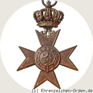 Militärverdienstkreuz 3.Klasse mit Krone (3.Form 1913) R&uuml;ckseite