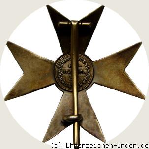 Orden Heinrich des Löwen  Offizierkreuz R&uuml;ckseite