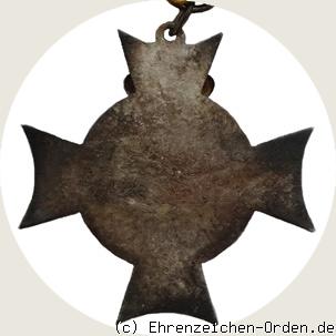 Kriegervereins Ehrenkreuz R&uuml;ckseite
