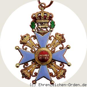 Orden Heinrich des Löwen  Kommandeurkreuz R&uuml;ckseite