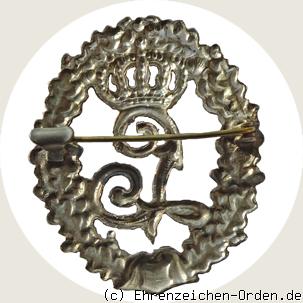 Mitgliedsabzeichen Bund Königin Luise R&uuml;ckseite