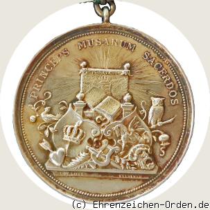 Herzog-Ernst-Medaille in Gold R&uuml;ckseite