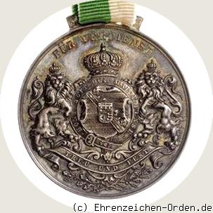 Große Herzog Alfred Medaille R&uuml;ckseite