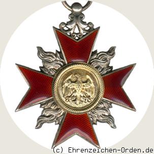 Deutsches Feuerwehr-Ehrenkreuz 1. Klasse 1928 R&uuml;ckseite