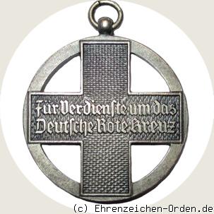 Medaille des Deutschen Roten Kreuzes 1937 R&uuml;ckseite