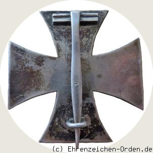 Eisernes Kreuz 1.Klasse 1914 an Nadel Godet R&uuml;ckseite