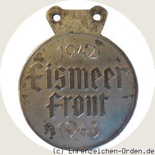 Erinnerungsabzeichen Eismeerfront R&uuml;ckseite