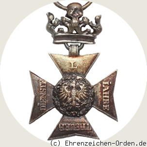 Kreuz für 50 Dienstjahre der Unteroffiziere