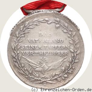 Silberne Ehren-Medaille 1. Form Carl Theodor Fürst Primas R&uuml;ckseite