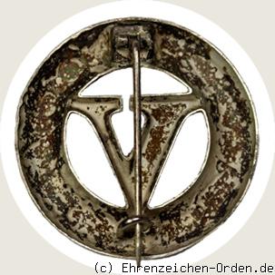 Bewährungsabzeichen 5. Armeekorps Grenzschutz Ost R&uuml;ckseite