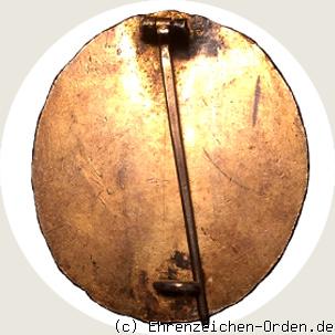 Württemberger Freiwilligen-Abteilung Haas Bewährungsabzeichen der Fliegerabteilung R&uuml;ckseite