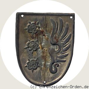 Ärmelabzeichen Einwohnerwehr Landshut R&uuml;ckseite