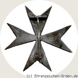 Deutschritter-Kreuz 1.Klasse (lackiert) R&uuml;ckseite