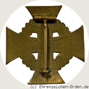 Freikorps von Loewenfeld Steckkreuz 1.Klasse R&uuml;ckseite