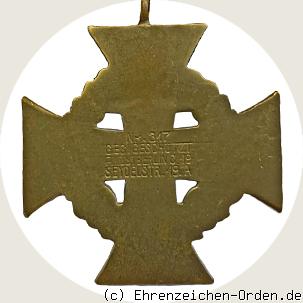 Freikorps von Loewenfeld Kreuz 2.Klasse R&uuml;ckseite