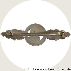 Frontflugspange für Aufklärer in Silber R&uuml;ckseite