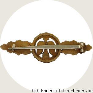 Frontflugspange für Nah-Nachtjäger in Bronze R&uuml;ckseite