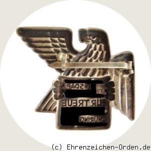 Traditions-Gauabzeichen Thüringen R&uuml;ckseite