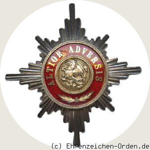 Greifenorden Bruststern zum Großkomtur