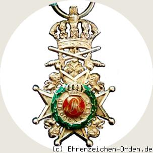 Guelphenorden Kreuz 4.Klasse mit Schwertern R&uuml;ckseite