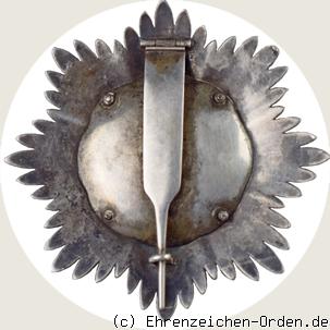 Guelphenorden Bruststern zum Grosskreuz R&uuml;ckseite