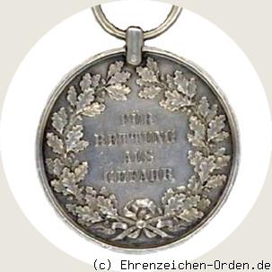 Verdienstmedaille für Rettung aus Gefahr 2.Prägung R&uuml;ckseite