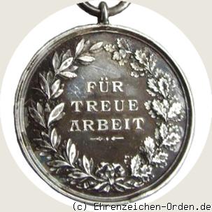 Allgemeines Ehrenzeichen für Treue Arbeit 1894 R&uuml;ckseite